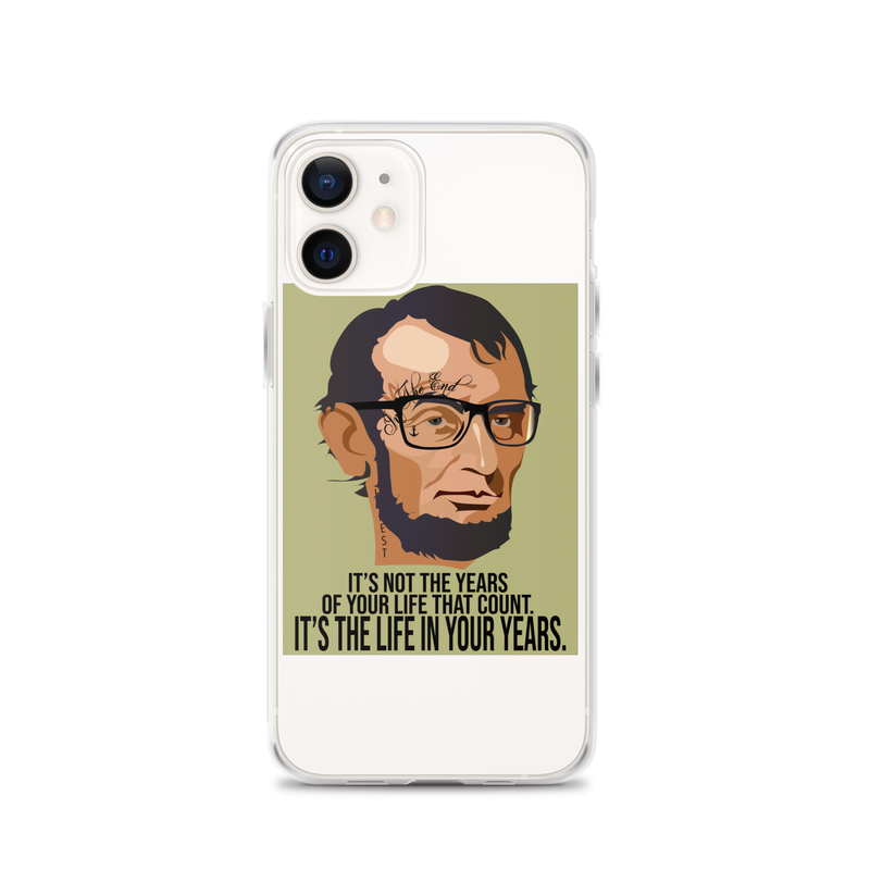 Punk Gothic - Abraham Lincoln - Tattoos iPhone Case