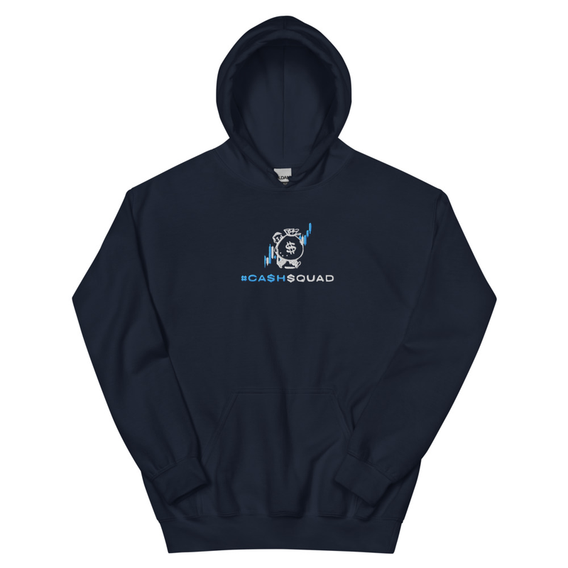 #CashSquad Embroidered Hoodie v.1 – XL, Navy