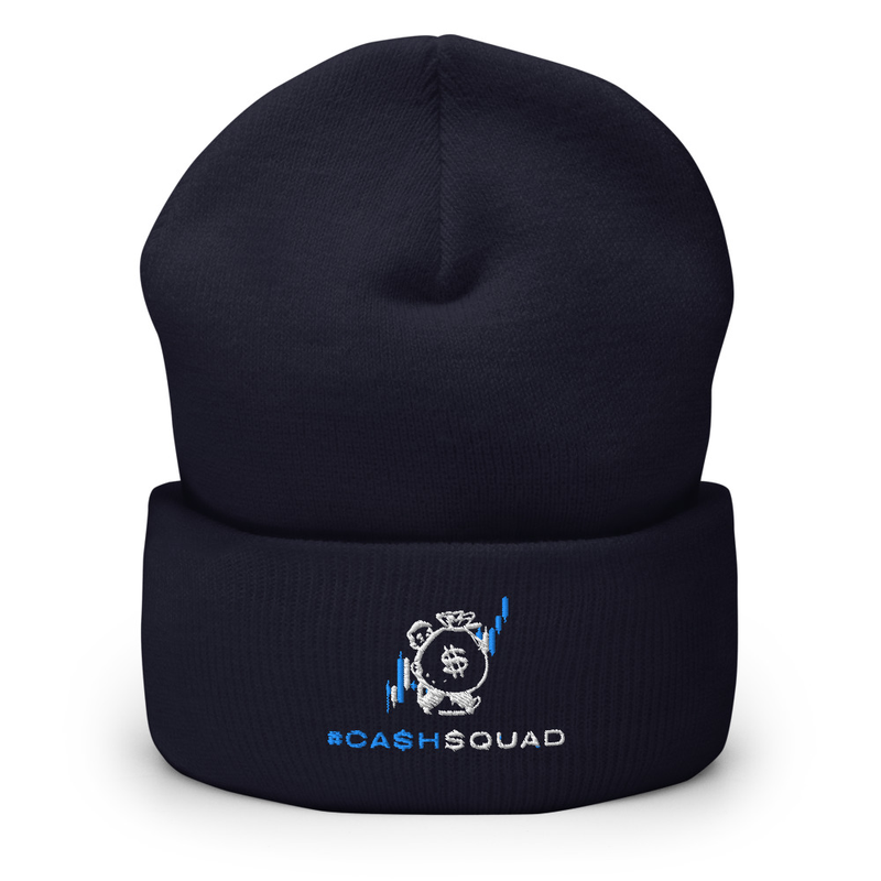#CashSquad Beanie v.1 – One size, Navy