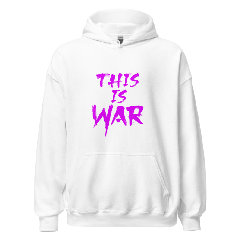 "This is War" Actual Girl Hoodie - for Women – Image 5