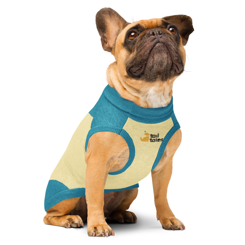 Knitted pet sweater