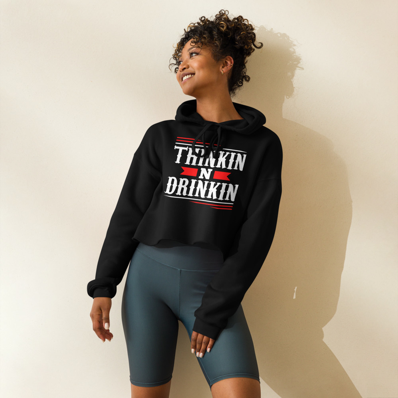 Ladies Crop Hoodie