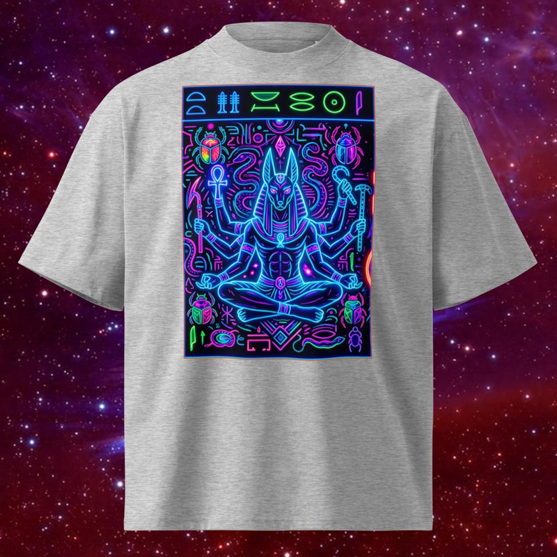 Kemetic Gods Anubis - Kemetic Gods Anubis / Heather Grey / S