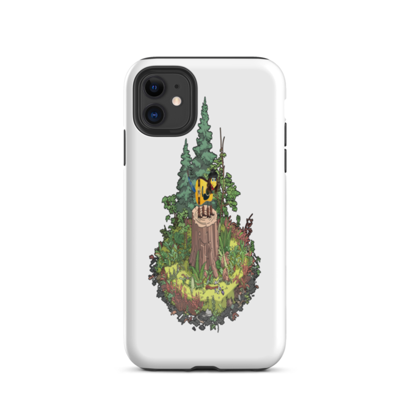 Cutaway Pluckle Tough Case for iPhone®