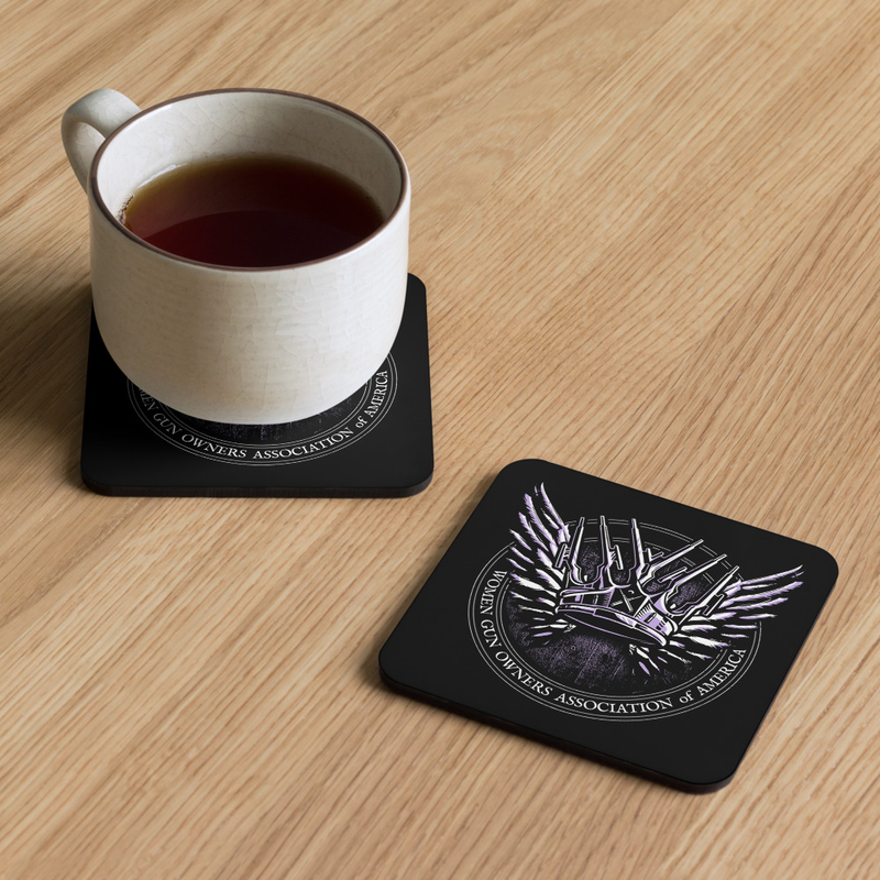 A.Q. Coaster Cork-back coaster