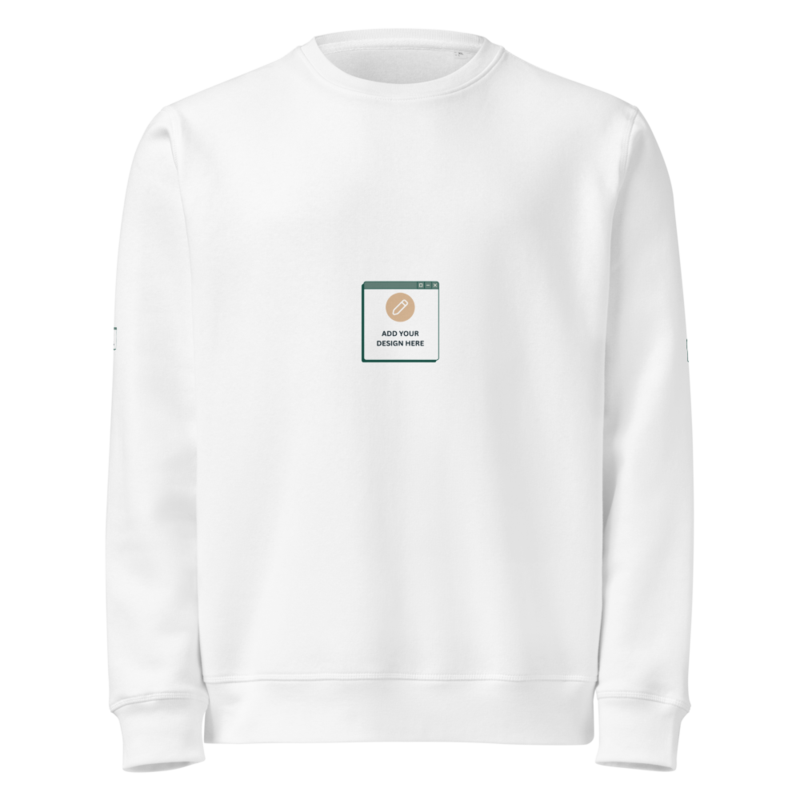 Unisex organic mid-weight sweatshirt