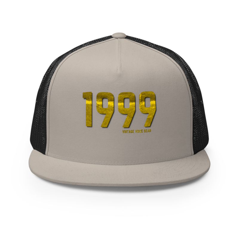 1999 Vintage Voice Trucker – One size, Silver/ Black
