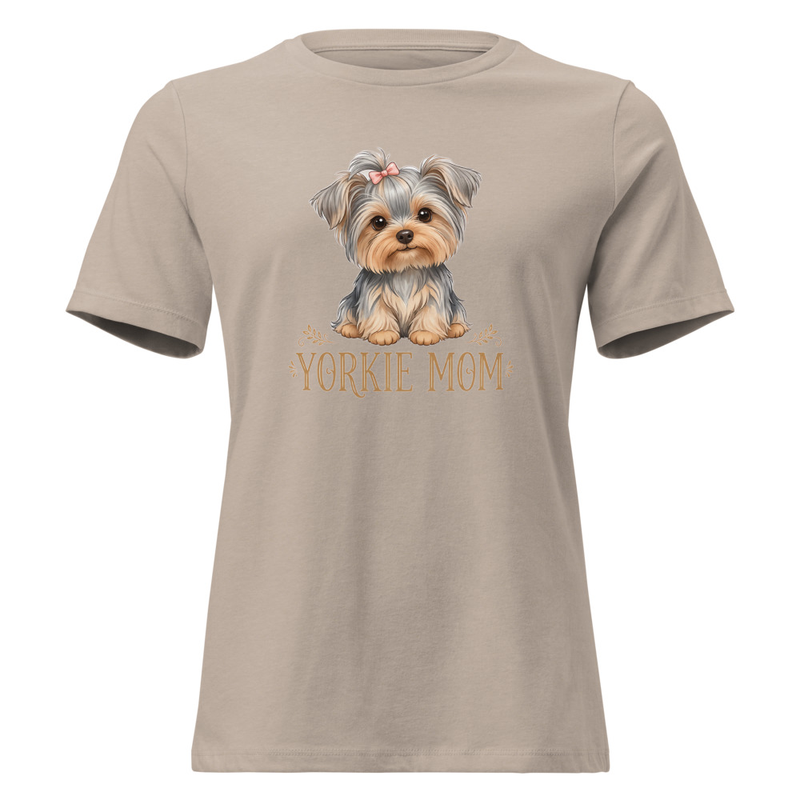 Women's Yorkie Mom Relaxed T-Shirt – view 8