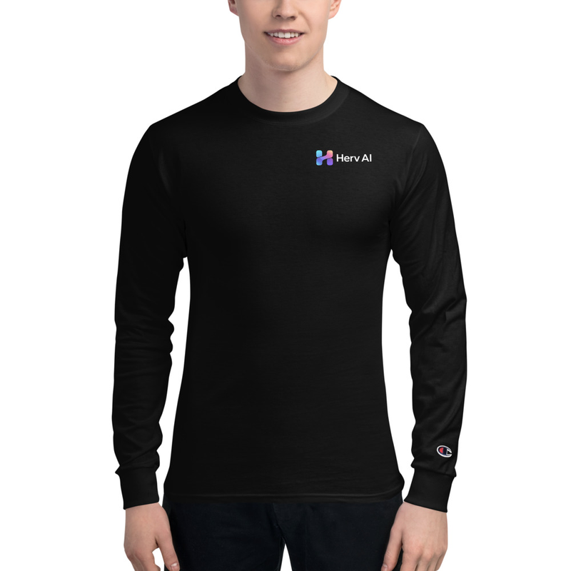 Herv AI Men's Champion Long Sleeve Shirt