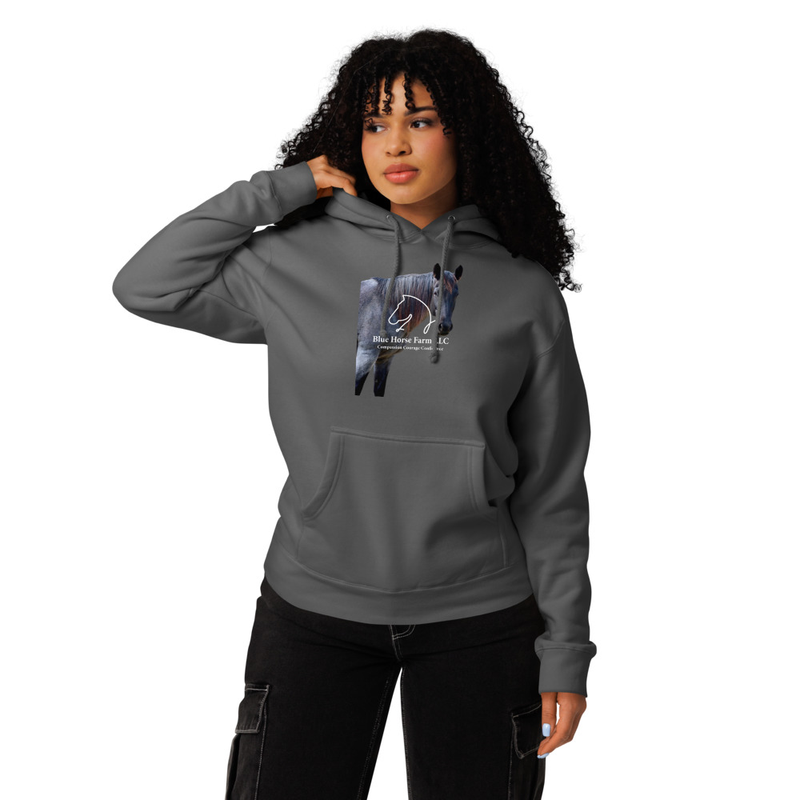BHF hoodie  – XS, Charcoal Solid
