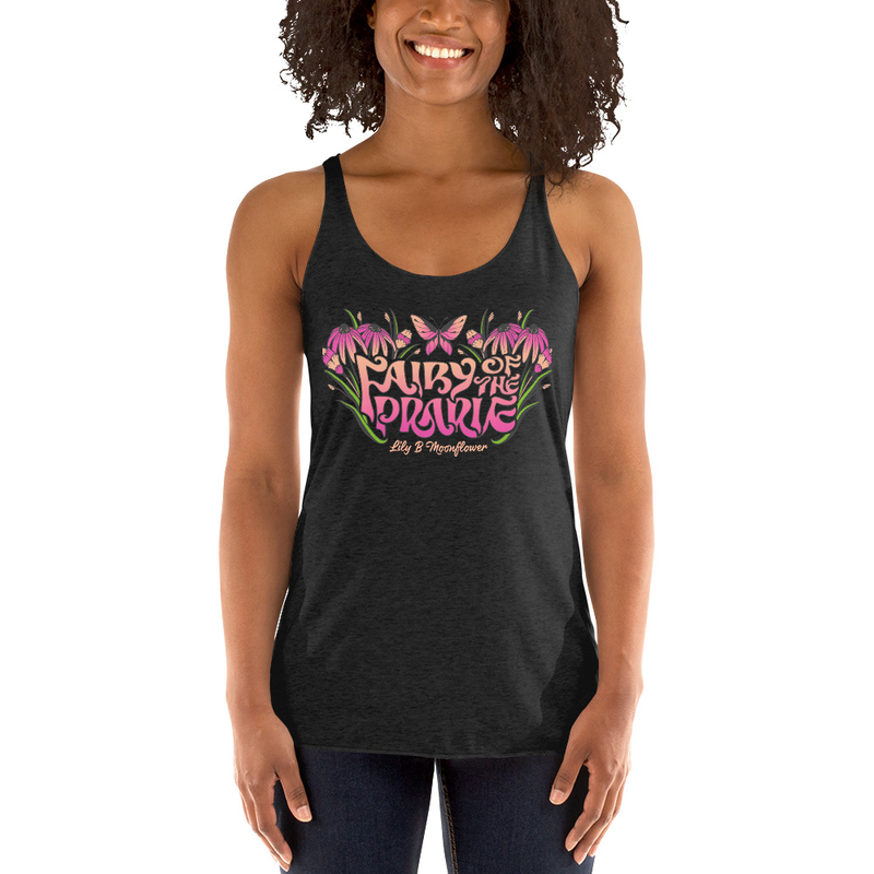 Fairy of the Prairie Racerback Tank (4 colors)