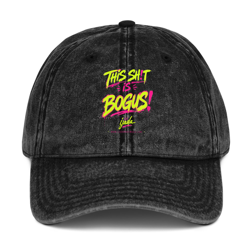 Vintage Cotton "This Sh!t Is BOGUS!" Twill Cap