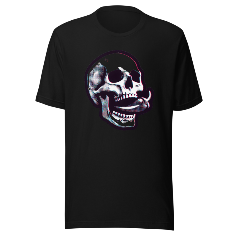 Grunge Skull Tee (Artist Series) mockup