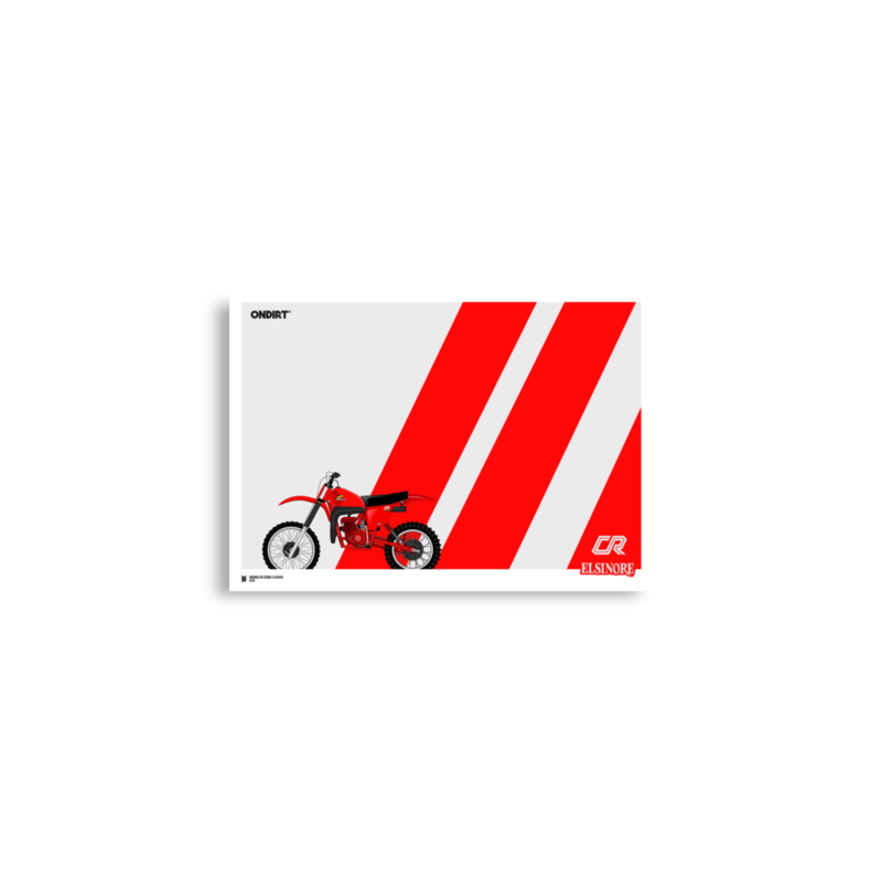 ONDIRT® HONDA ELSINORE 79 DIN A2 Poster