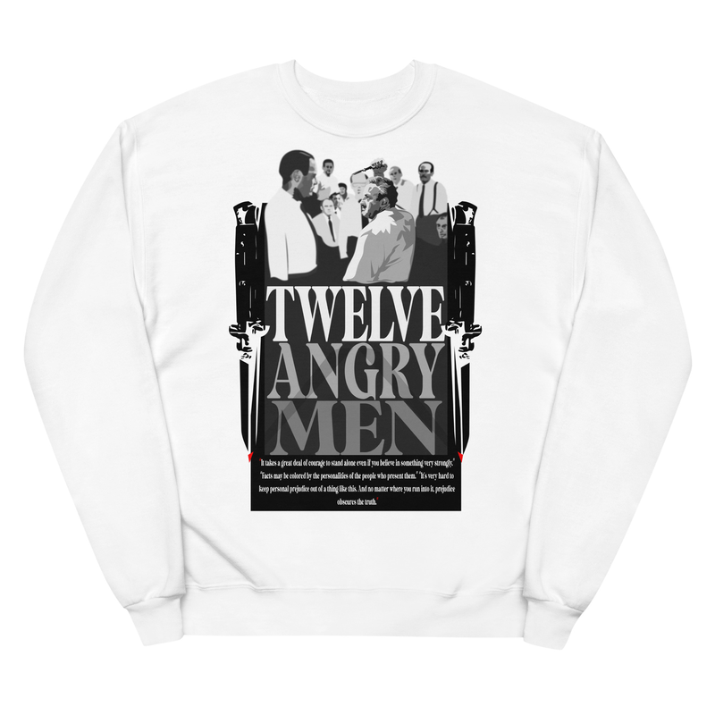 12 Angry Men Unisex fleece sweatshirt