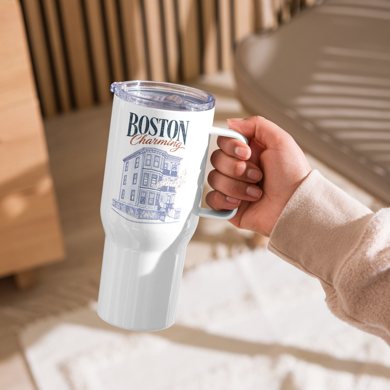 Boston Charming Travel mug with a handle