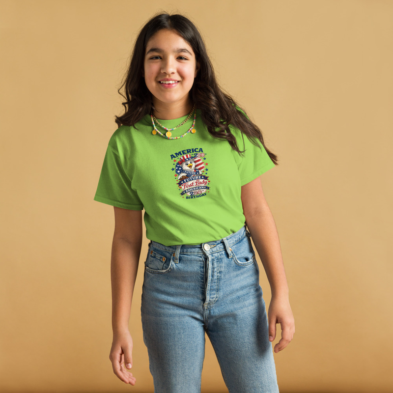 BMT Kids Future First Lady 250 Youth classic tee – L, Lime