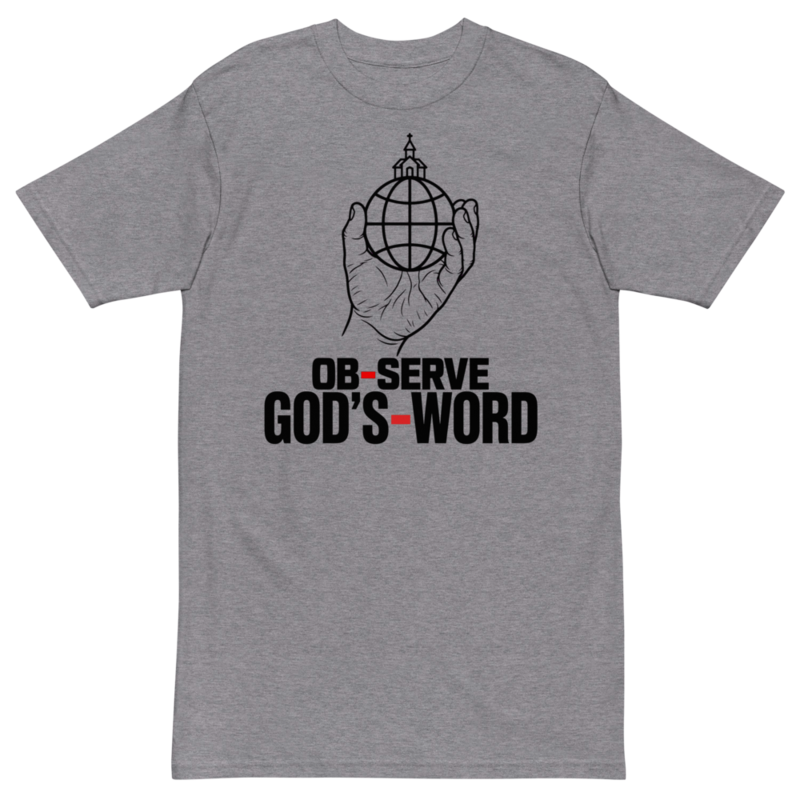 PALM CHURCH Men’s premium heavyweight tee