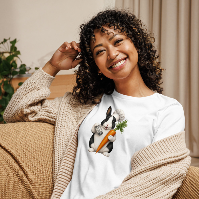Dutch Rabbit Chef "Spice of Life" Women's Relaxed Tee
