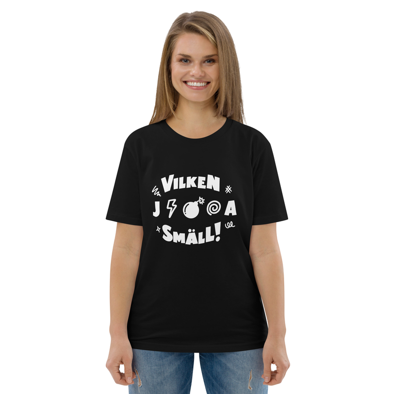 Vilken j-a smäll - T-shirt / Svart / S