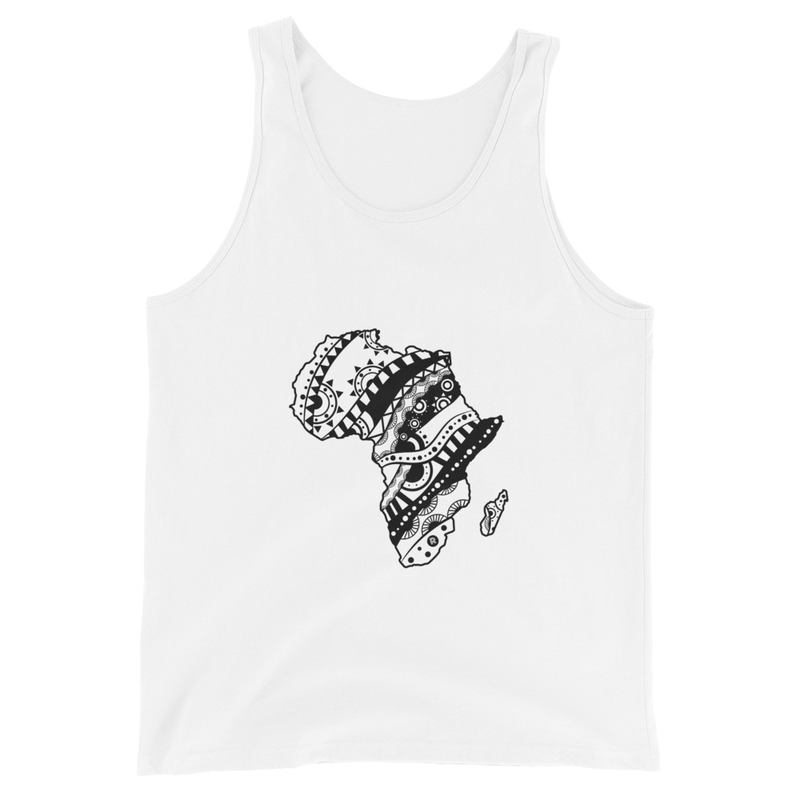 B-W Africa Unisex Tank Top