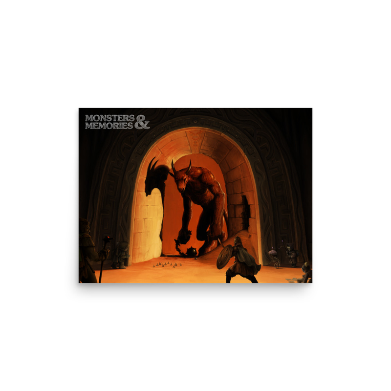Matte Print: Minotaur