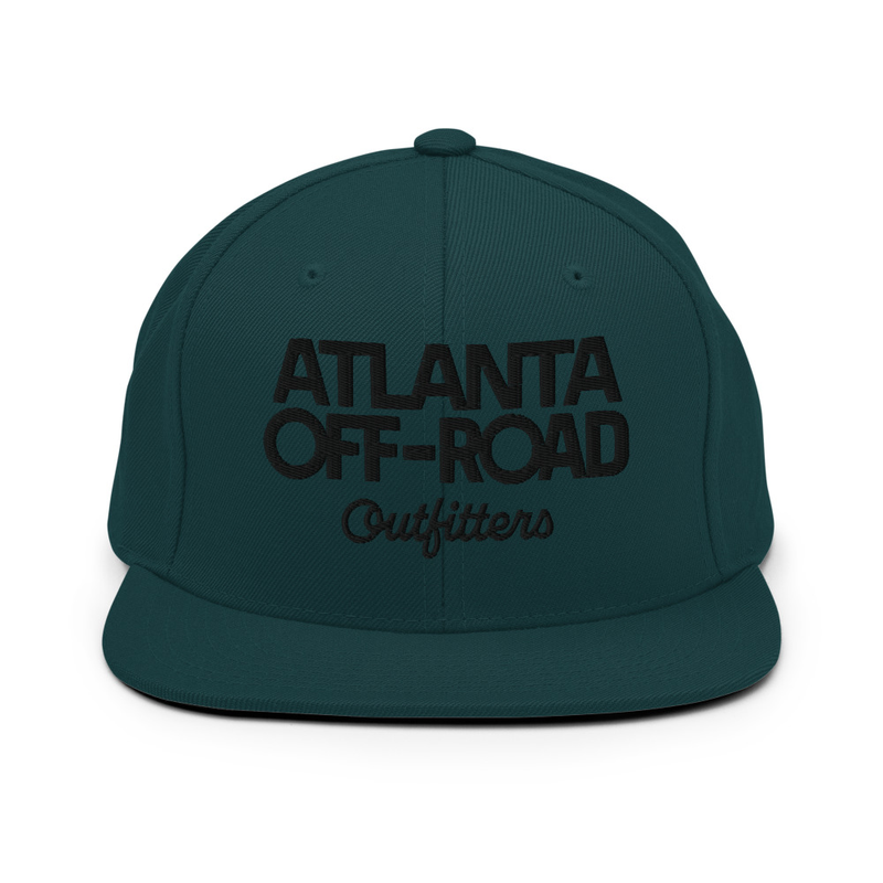 Snapback Hat - Black Out (REAR BRAND MARK) – Image 3