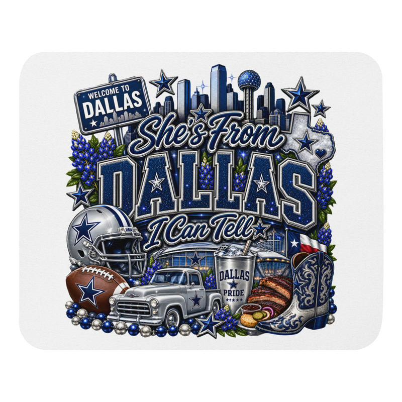 Dallas Cowboys Mouse pad for Her
