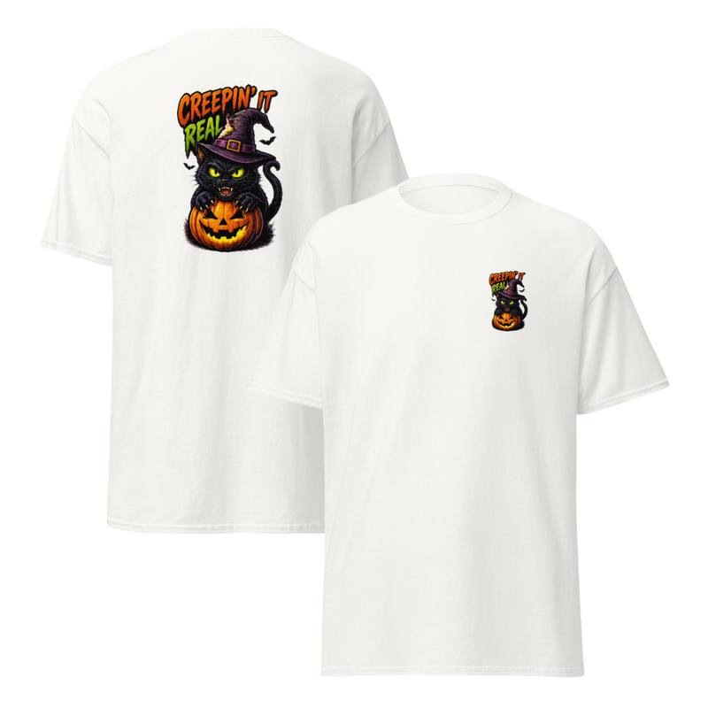 Creep'n it Real Unisex classic tee – S, White