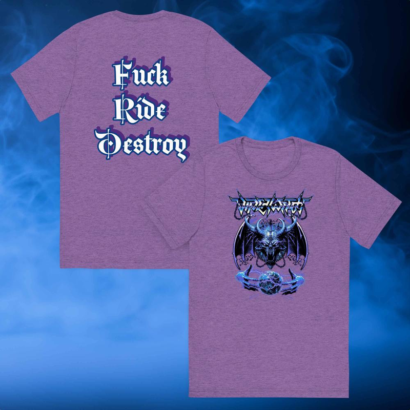 T Shirt - FRD (Fuck Ride Destroy on back)