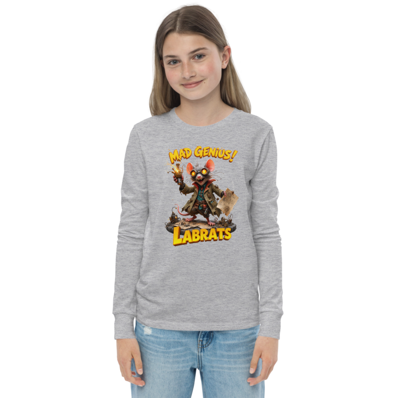 Dr Ignatius Crank Mad Genius Kids Long Sleeve