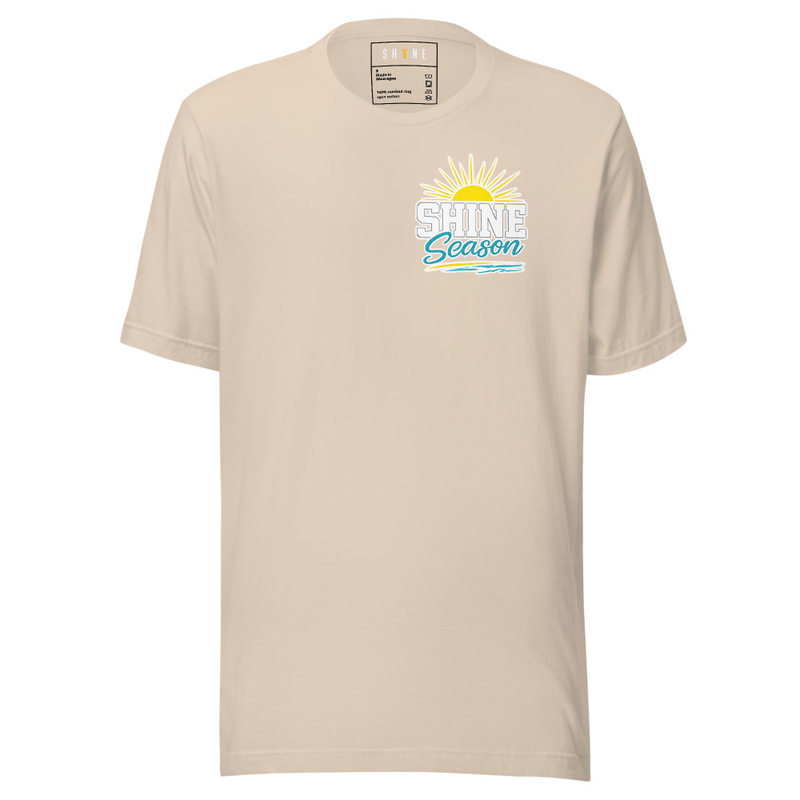 SHINE Season T-shirt – 3XL, Soft Cream