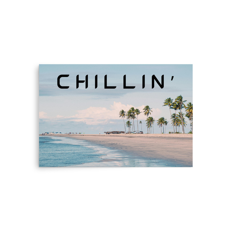 Photo paper poster