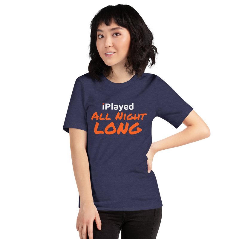 iPlayed "All Night Long" Gaming Tee