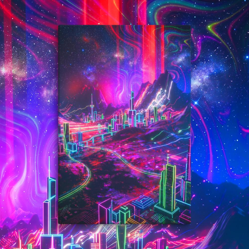 Space Rock Neon City