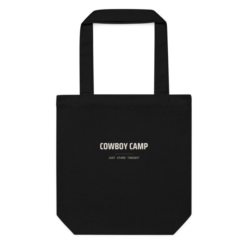 COWBOY CAMP Tote mockup