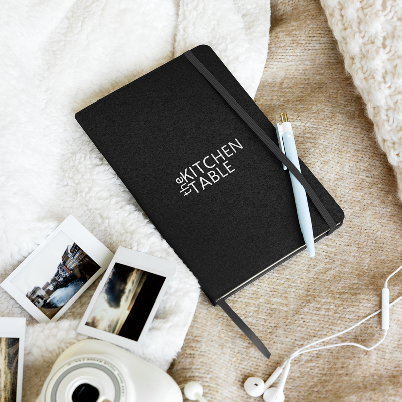 Kitchen Table Hardcover bound notebook