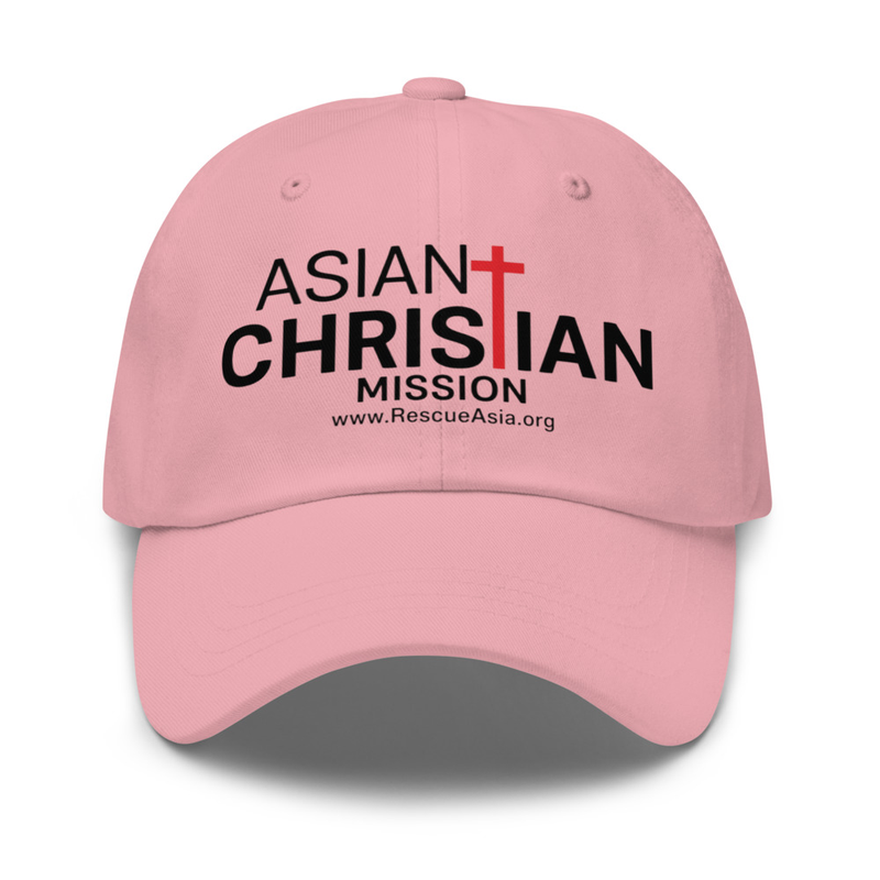Rescue Asia Mission Support Hat – Wear the Cause – One size, Pink