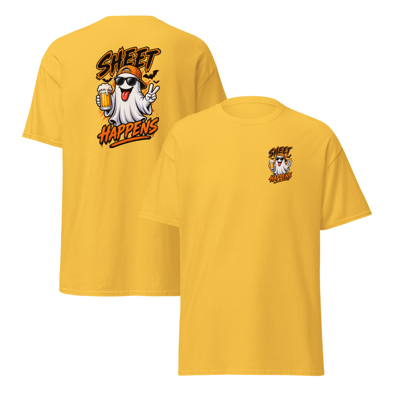 Sheet Happens Unisex classic tee – S, Daisy