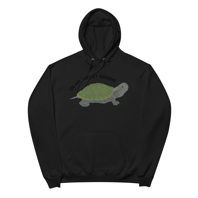 You Are Turtley Awesome ! Unisex Premium Hoodie - you are totally awesome, awesome pun shirt, puns, funny, funny shirt
