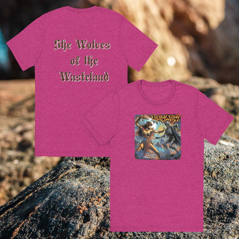 T Shirt - Tooth & Nail (Shewolves of the Wasteland on back)