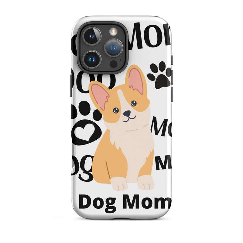 Tough Case for iPhone®: Dog Mom – iPhone 16 Pro Max, Matte