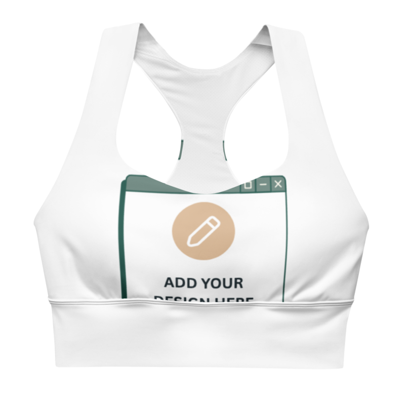 Recycled Longline Sports Bra / XS