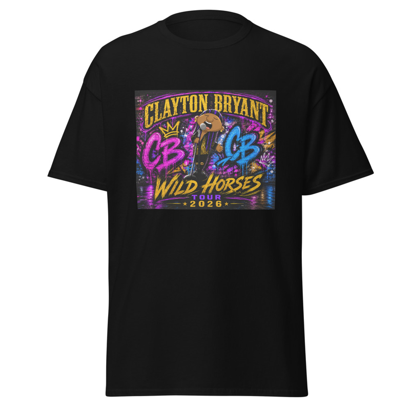 CB Wild Horses Tour - Graffiti Tee