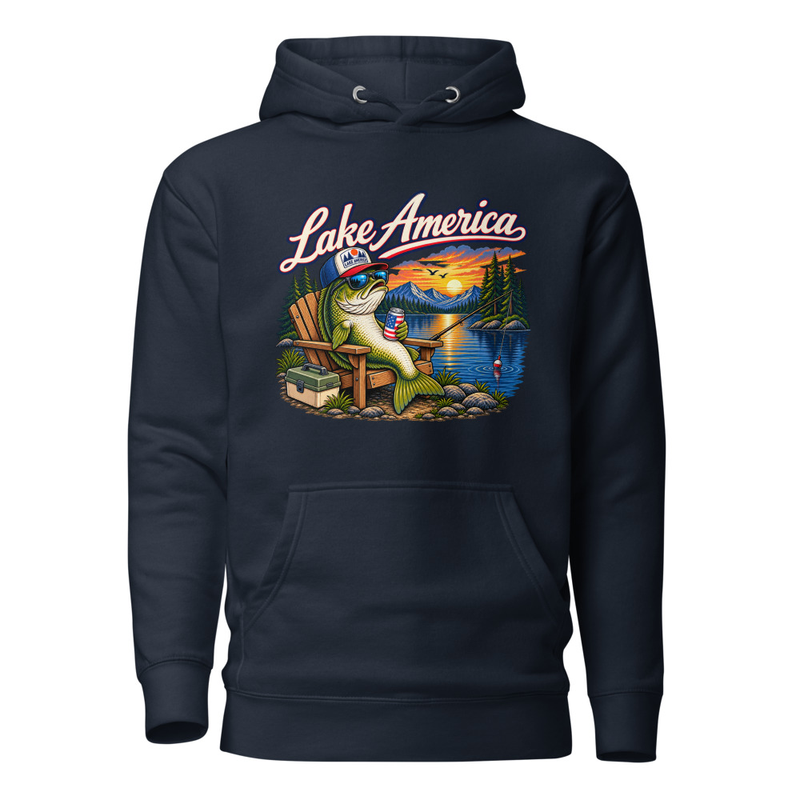 Lake America Bass Unisex Hoodie