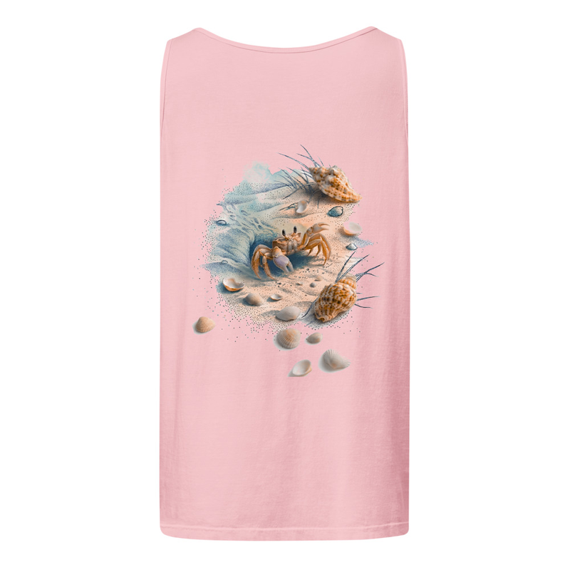 Unisex garment-dyed tank top