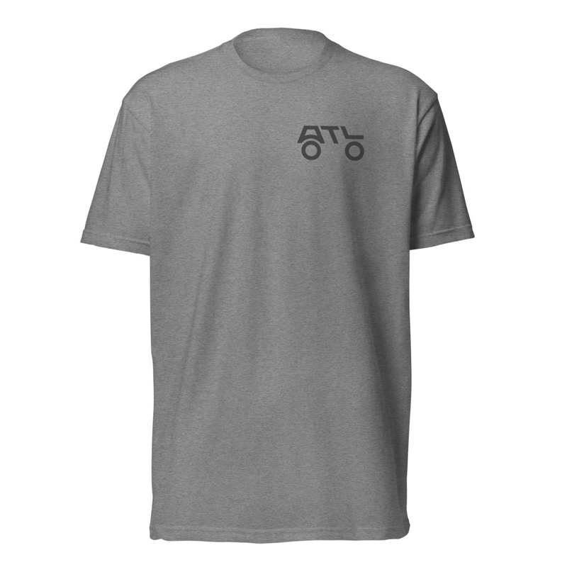 Brand Mark T-Shirt (F/R) - ROAD / BLACK LOGO – Image 4