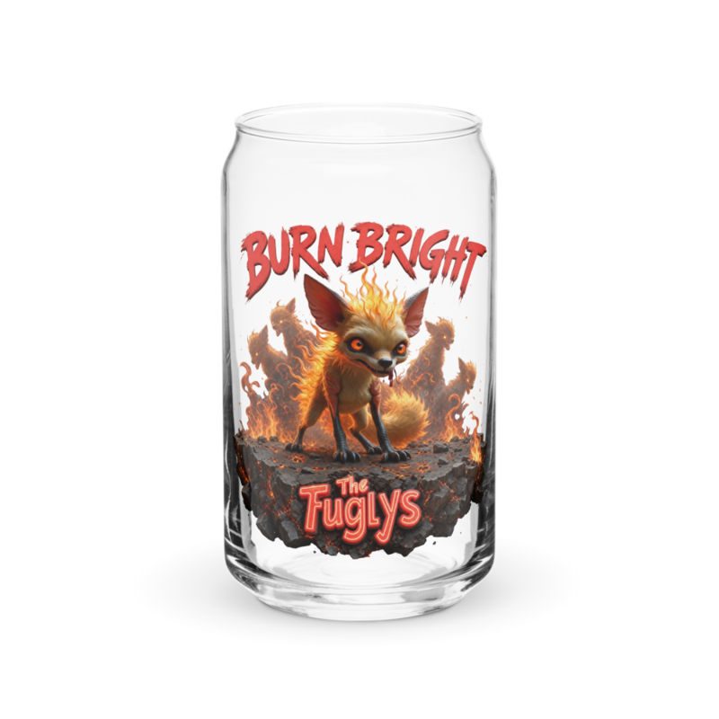 Scorch - Burn Bright 16oz Can Glass