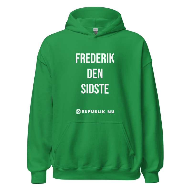 Hoodie Frederik den Sidste – Grøn