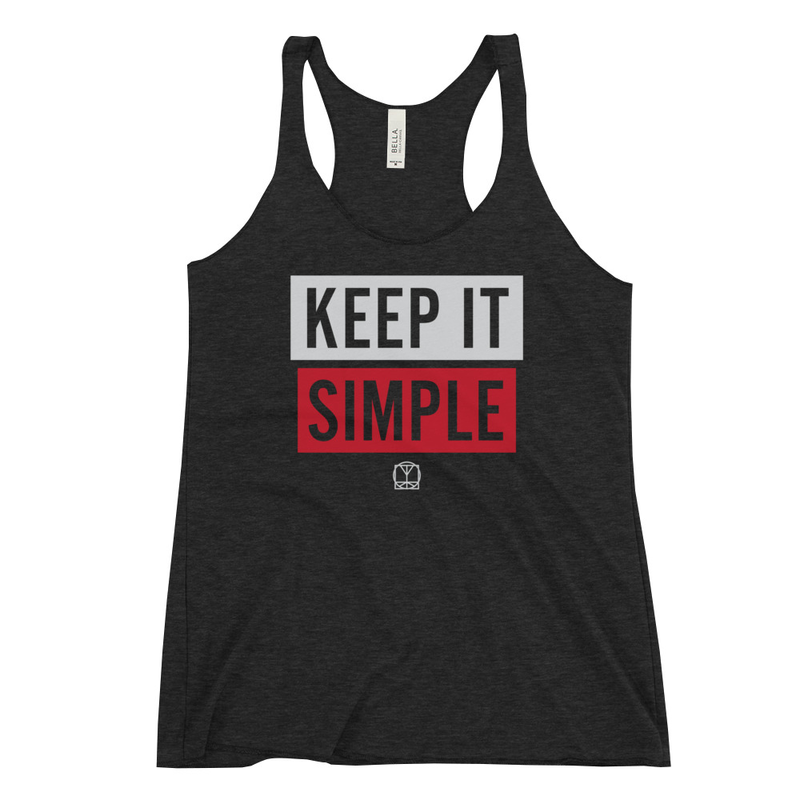 Keep It Simple - Women's Racerback Tank image